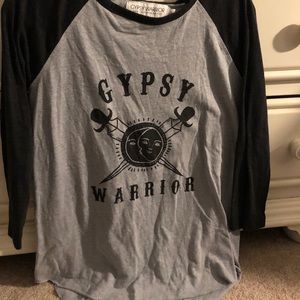 Gypsy Warrior long sleeve graphic tee